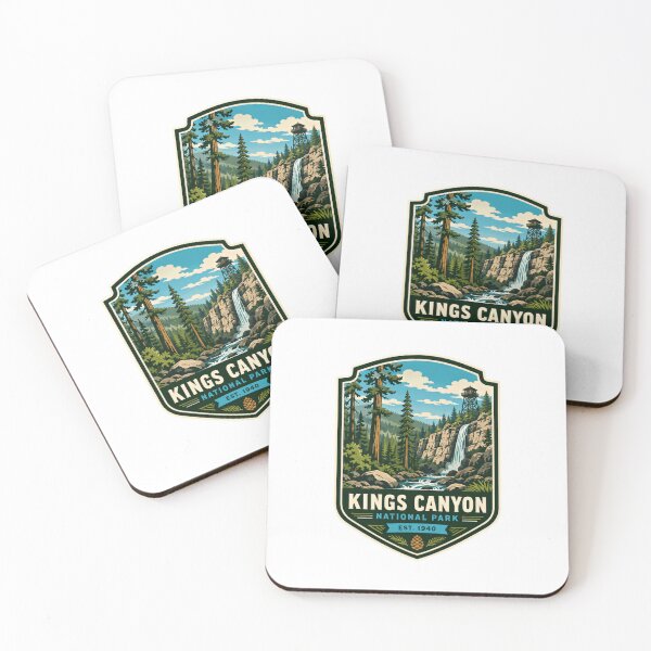 Item preview, Kings Canyon National Park Est. 1940 California Traveler Gift designed and sold by RetroMini2026.