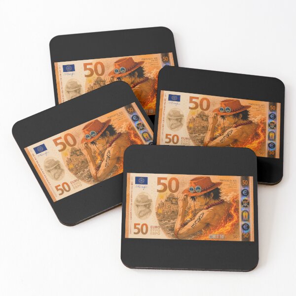 Item preview, Anime Warrior On 50 Euro Banknote designed and sold by MOONE FLOWER.