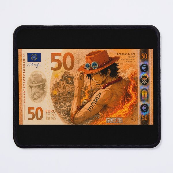 Item preview, Anime Warrior On 50 Euro Banknote designed and sold by MOONE FLOWER.