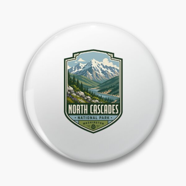 Item preview, North Cascades National Park Washington Hiking Traveler Outdoors designed and sold by RetroMini2026.