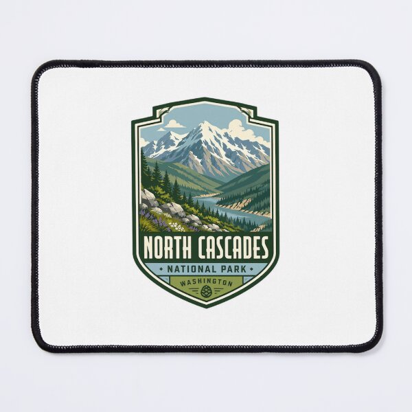 Item preview, North Cascades National Park Washington Hiking Traveler Outdoors designed and sold by RetroMini2026.