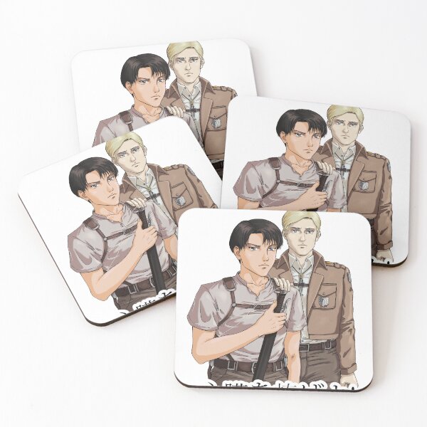 Item preview, Attack on Titan - Levi and Erwin designed and sold by Yuen-Biao.