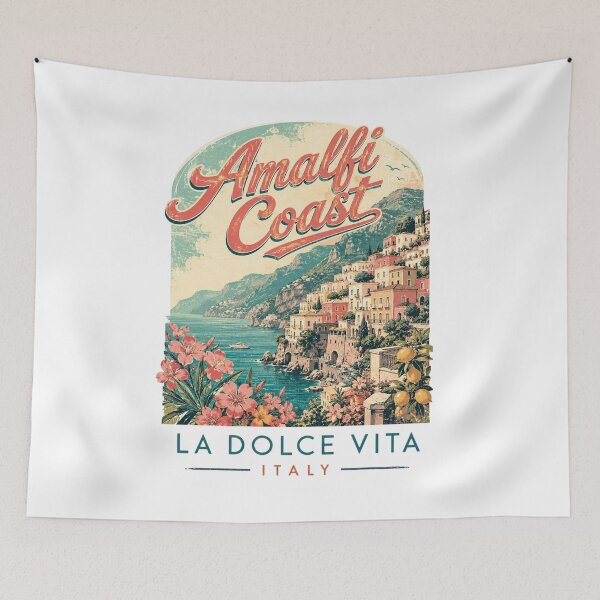 Item preview,  Vintage Amalfi Coast  La Dolce Vita, Italian Summer,Italy Vacation designed and sold by SOUFIANE1991.