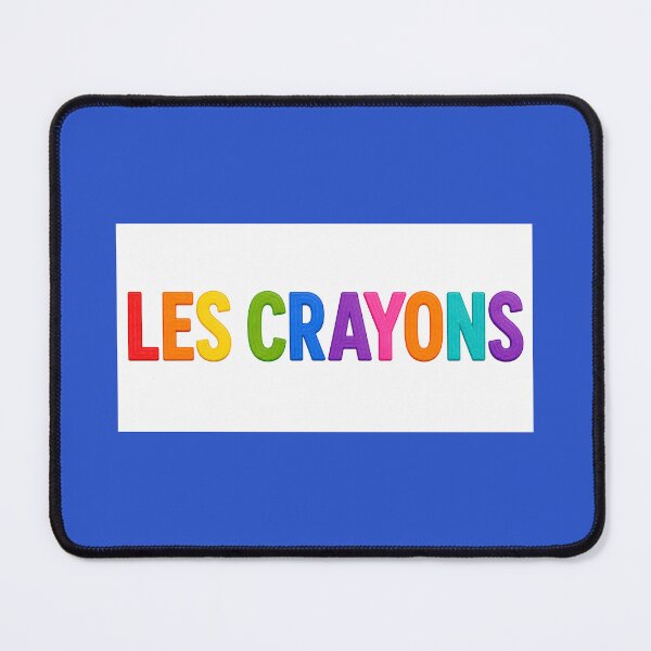 Item preview, Les Crayons | French Classroom Typography designed and sold by Novel Works Studio.