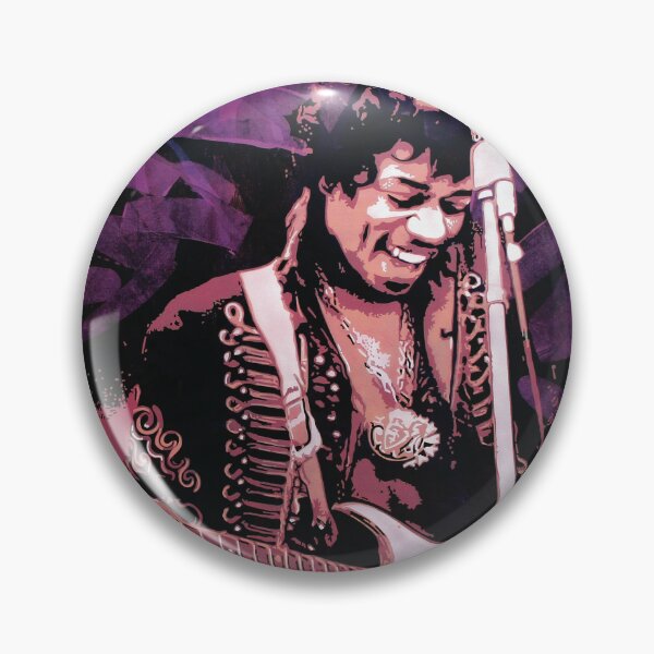 Item preview, JIMI HENDRIX TALISMAN – PSYCHEDELIC ROCK ART designed and sold by supernikol.