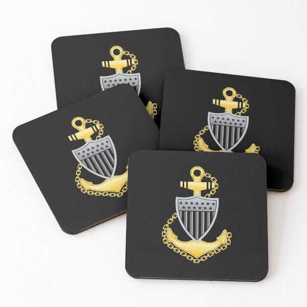 Item preview, USCG - Collar - Chief Petty Officer Anchor wo txt designed and sold by Military Insignia Products.