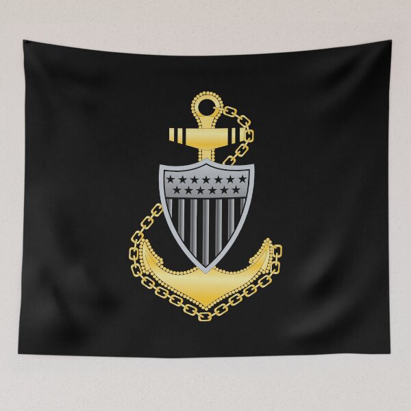 Item preview, USCG - Collar - Chief Petty Officer Anchor wo txt designed and sold by Military Insignia Products.