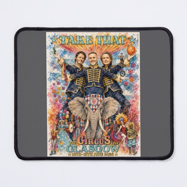 Item preview, The Magical Circus Tour Glasgow designed and sold by FanGirl Design By The Mad Thatter.