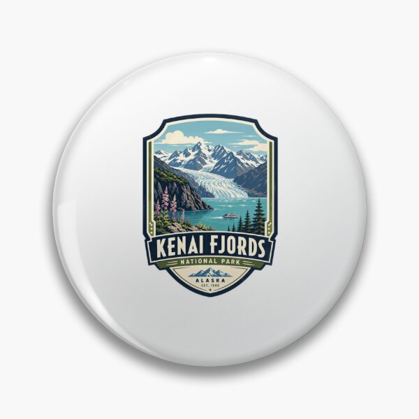 Item preview, Kenai Fjords National Park Alaska Est. 1980 National Park Travel Souvenir Outdoors designed and sold by RetroMini2026.