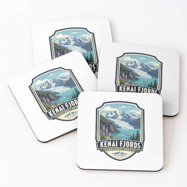 Item preview, Kenai Fjords National Park Alaska Est. 1980 National Park Travel Souvenir Outdoors designed and sold by RetroMini2026.