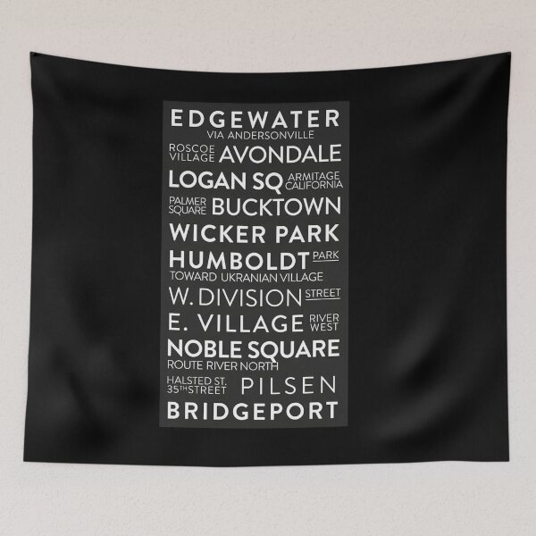 Item preview, Chicago Neighborhoods designed and sold by CMooreWorx.