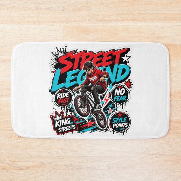 Item preview, STREET LEGEND Urban Graffiti PNG Sticker | Streetwear Hype Aesthetic | Colorful Graffiti Vinyl Decal | Cool Gift for Teens & Sneaker Lovers designed and sold by Stylestickers55.