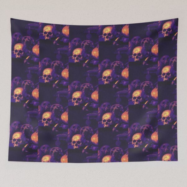 Item preview, Skulls on a table  designed and sold by dana-krystle.