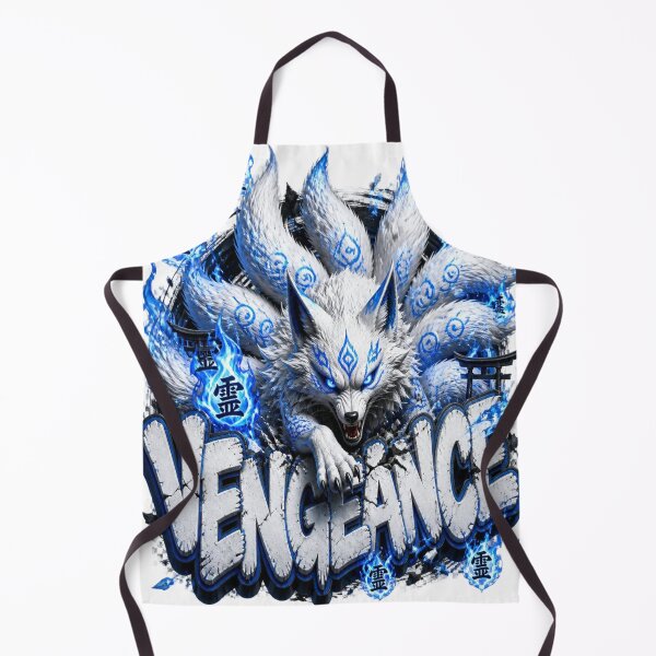 Item preview, Blue Flame Mystical Streetwear Design--#SpiritFox # designed and sold by mo-carnival.