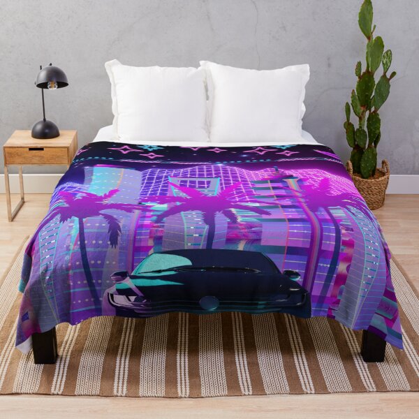 Item preview, Synthwave Drive Neon Cyberpunk Paradise City designed and sold by Side By Side Studio.