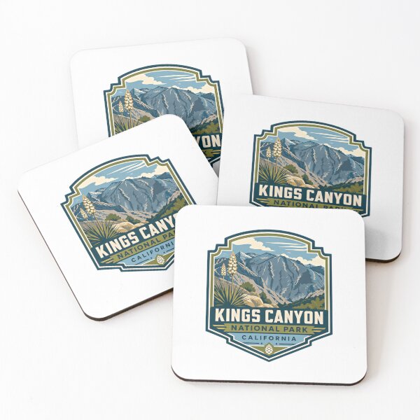 Item preview, Kings Canyon National Park California Hiking Travel Souvenir designed and sold by RetroMini2026.