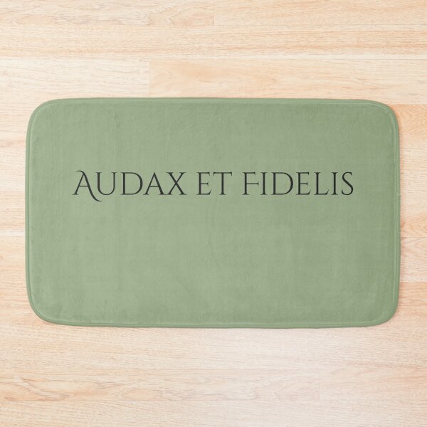 Item preview, Audax et Fidelis | Bold and Faithful | Classical Latin Motto designed and sold by semenol.