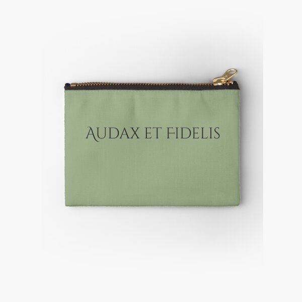 Item preview, Audax et Fidelis | Bold and Faithful | Classical Latin Motto designed and sold by semenol.