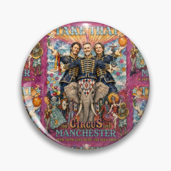Item preview, The Magical Circus Tour Manchester designed and sold by FanGirl Design By The Mad Thatter.