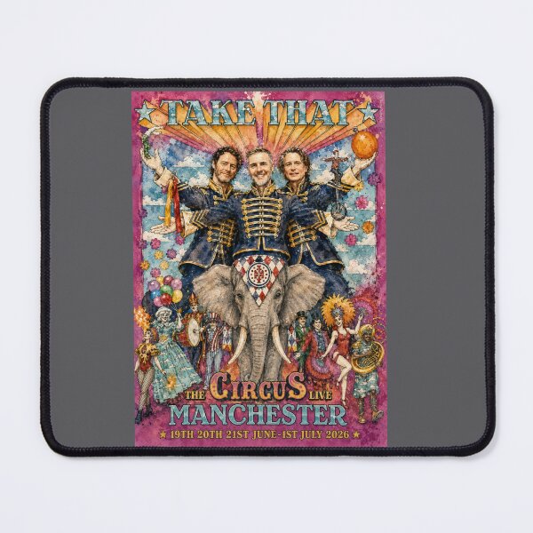Item preview, The Magical Circus Tour Manchester designed and sold by FanGirl Design By The Mad Thatter.