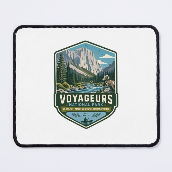 Item preview, Voyageurs National Park Wild Waters Granite Wilderness Endless Adventure Outdoors Explorer designed and sold by RetroMini2026.