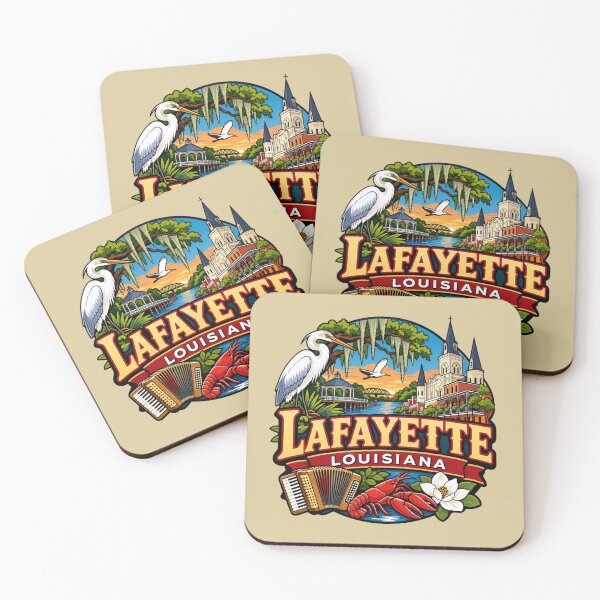 Aperçu de l'œuvre Lafayette, Louisiane - Pays cajun créée et vendue par Myra365Art.