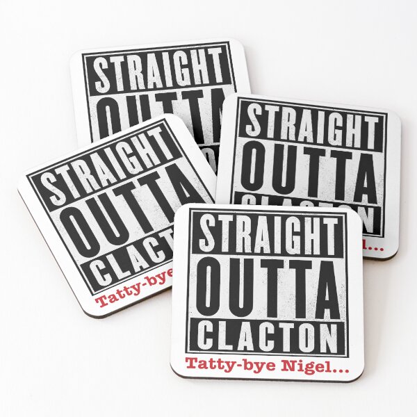 Item preview, Straight Outta Clacton designed and sold by Moko7.