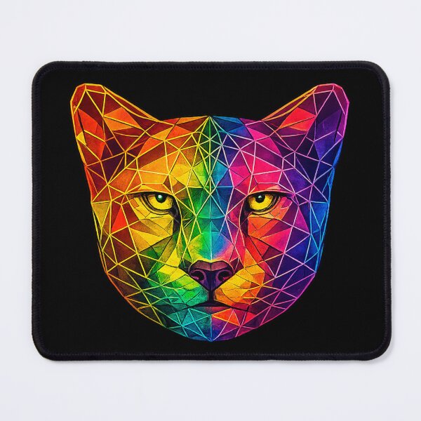 Item preview, Geometric Art: Colorful, abstract, and minimalist design, ideal for cat lovers and art enthusiasts. designed and sold by Geometric Art..