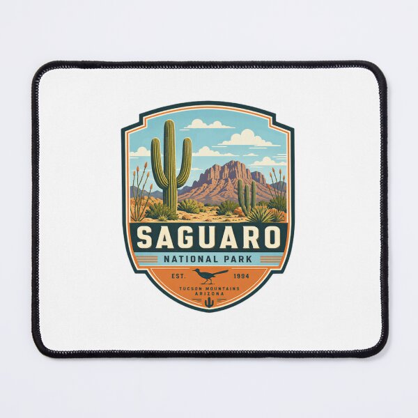 Item preview, Saguaro National Park Est. 1994 Tucson Mountains Arizona Travel Outdoor Hiking Desert designed and sold by RetroMini2026.