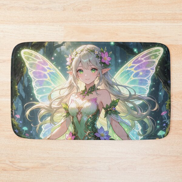 Item preview, Enchanting Forest Fairy with Glowing Wings designed and sold by CooksCreators.