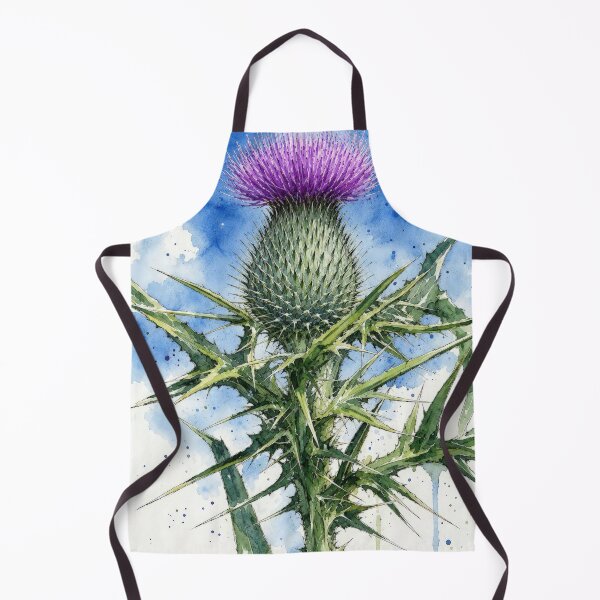 Item preview, Flower of Scotland Thistle Watercolour designed and sold by davidelder.
