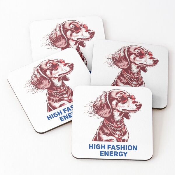 Item preview, High Fashion Energy Stylish Greyhound – Trendy Fashion Dog with Sunglasses Graphic designed and sold by Snifferius.