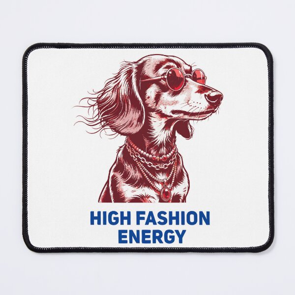 Item preview, High Fashion Energy Stylish Greyhound – Trendy Fashion Dog with Sunglasses Graphic designed and sold by Snifferius.