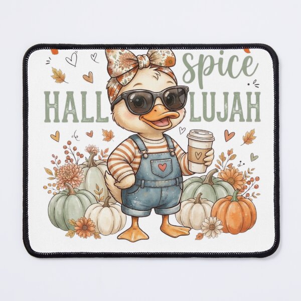 Item preview, Pumpkin Spice Hallelujah Baby Duck | Cute Fall Duck | Funny Pumpkin Spice Lover | Autumn Duck Design designed and sold by MS Pod Studio.