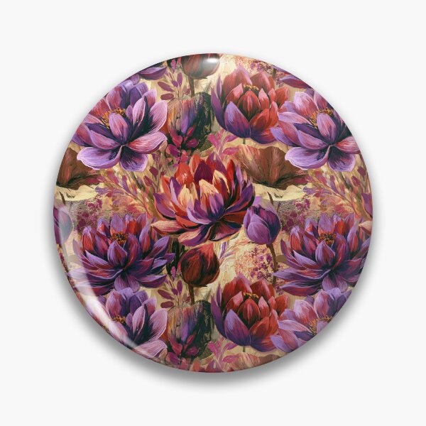 Item preview, Petaled Lotus - Flower Floral Pattern - Retirement Gifts For Men designed and sold by RoyalStarsPatts.
