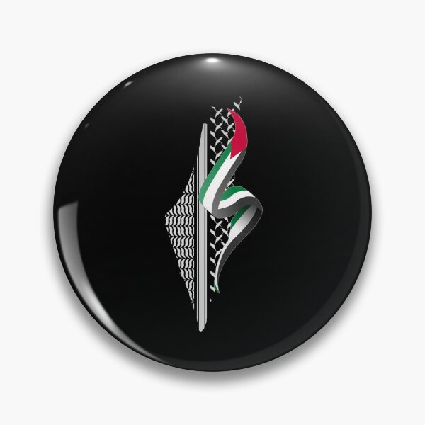 Item preview, Palestinian keffiyeh | Palestine map Pattern flag designed and sold by Mo5tar.