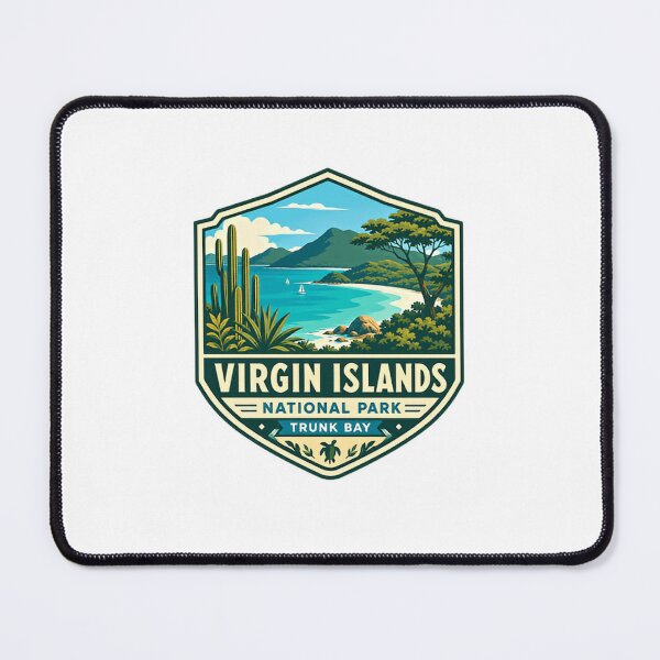 Item preview, Virgin Islands National Park Trunk Bay Caribbean Travel Destination Vacation Souvenir designed and sold by RetroMini2026.