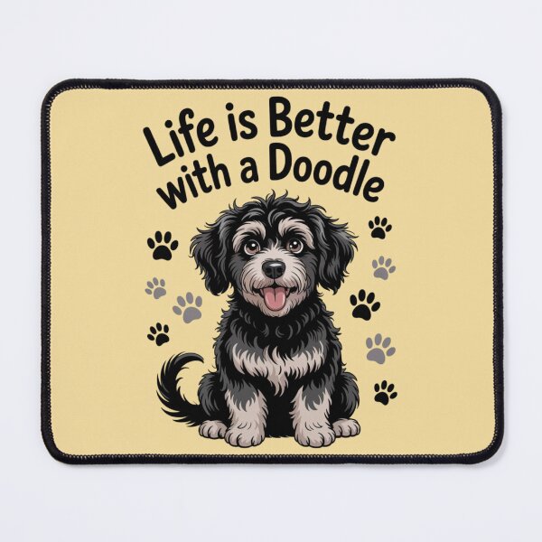 Item preview, Life Is Better With A Doodle designed and sold by 123ks.