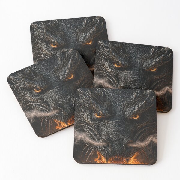 Item preview, The Gaze of the Fire Dragon designed and sold by Pixel Otaku Gallery.