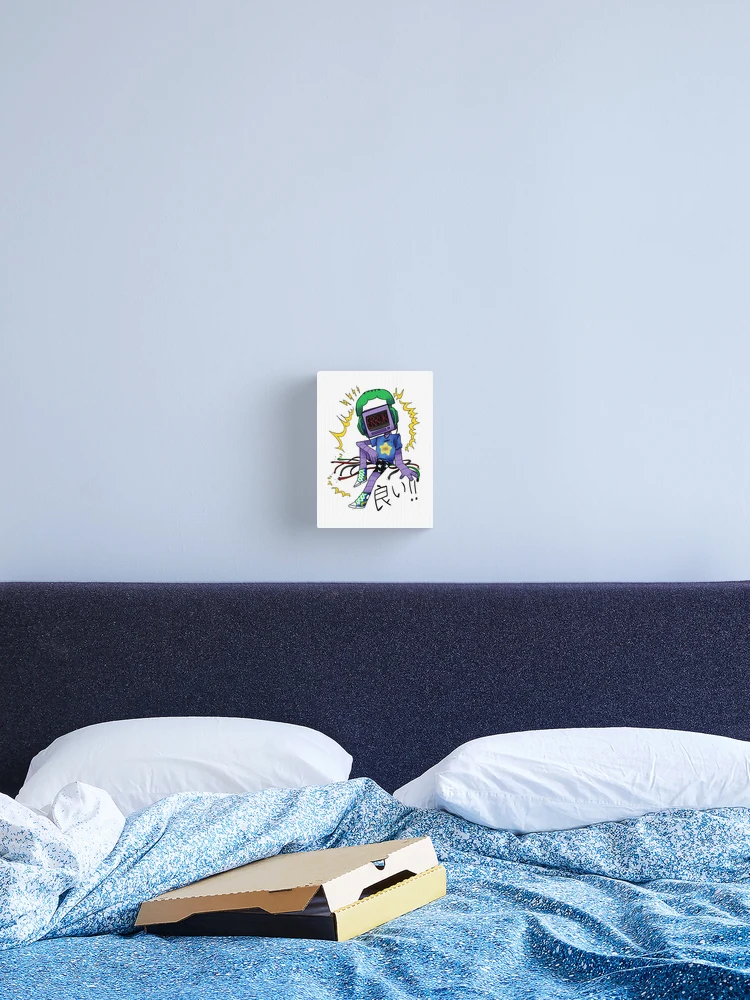 Thumbnail 2 of 3, Canvas Print, NICE E R R O R! designed and sold by cascadefortune.
