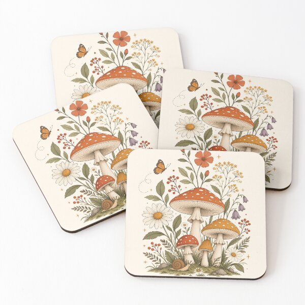Item preview, Woodland Mushroom Garden designed and sold by javierparra.