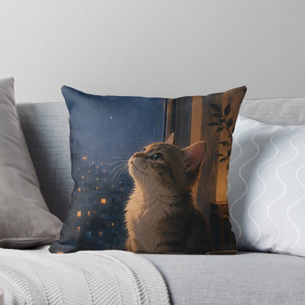 Item preview, Cute Kitten Window View designed and sold by LittloGica.