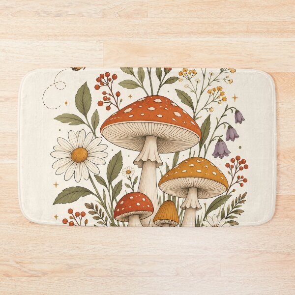 Item preview, Woodland Mushroom Garden designed and sold by javierparra.
