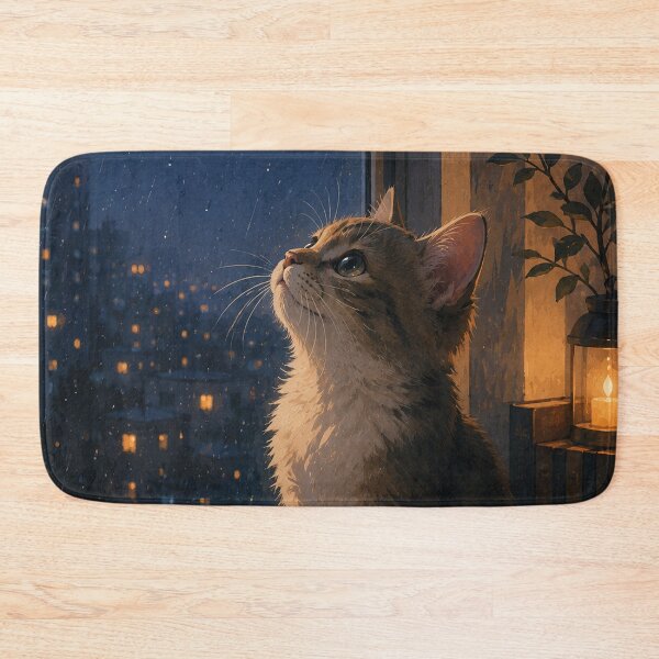 Item preview, Cute Kitten Window View designed and sold by LittloGica.