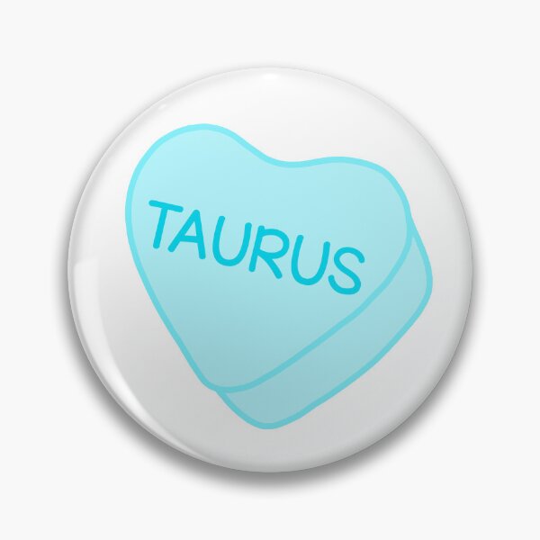 Item preview, Taurus Blue Candy Heart Sweet Heart Cute designed and sold by SlimyFish.