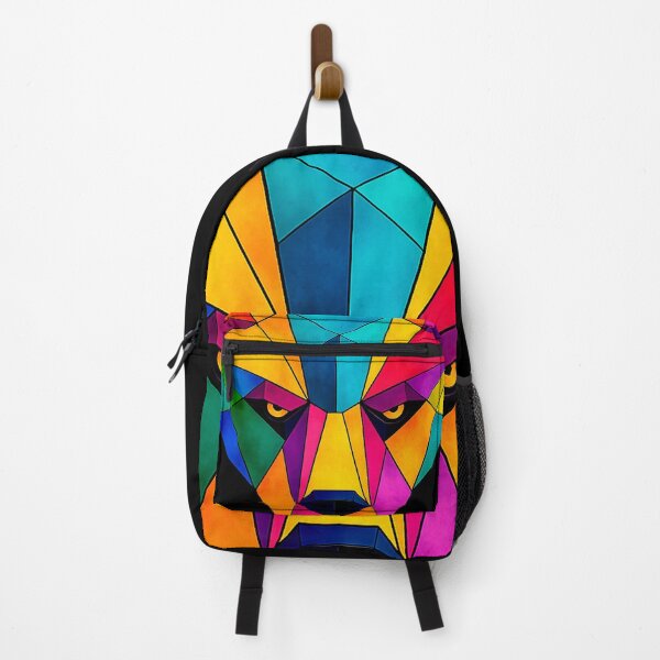Item preview, Colorful Polygonal Geometric Bear designed and sold by Geometric Art..