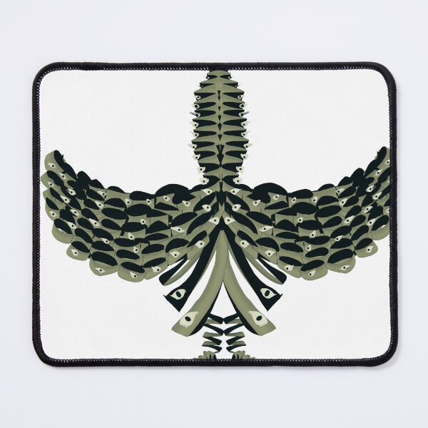 Item preview, Shades of Green Anti-art Chaotic Angel designed and sold by Utali.