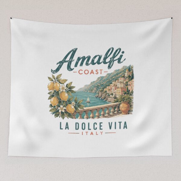 Item preview,  Vintage Amalfi Coast  La Dolce Vita, Italian Summer,Italy Vacation designed and sold by SOUFIANE1991.