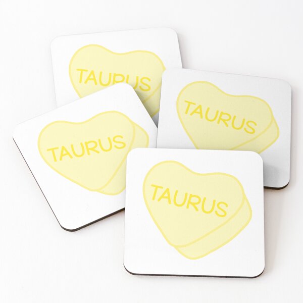 Item preview, Taurus Yellow Candy Heart Sweet Heart Cute designed and sold by SlimyFish.