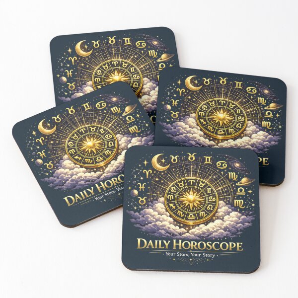Item preview, Daily Horoscope Zodiac Wheel | Astrology Sun Moon Stars Design designed and sold by irfanshikh.